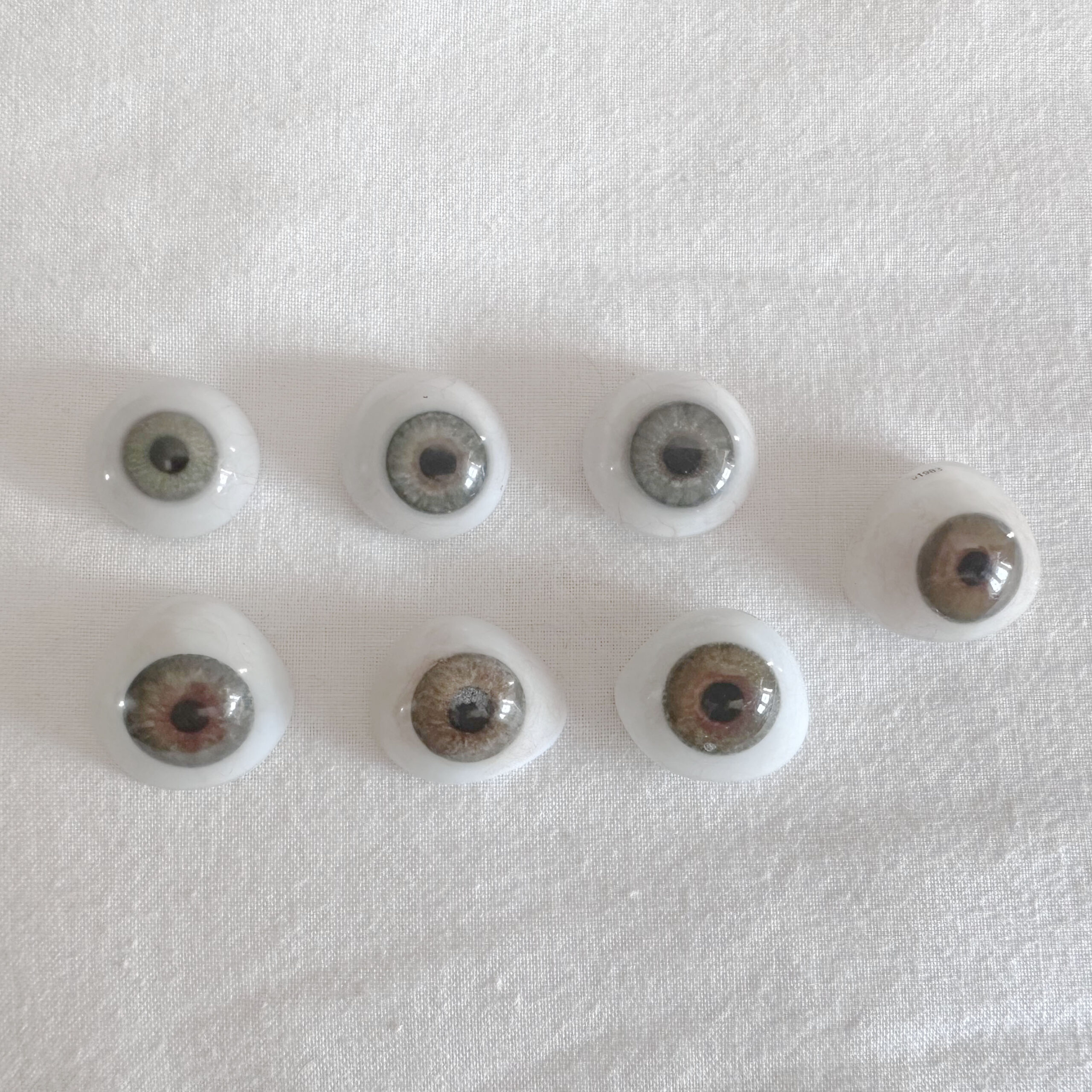 Image shows a collection of prosthetics